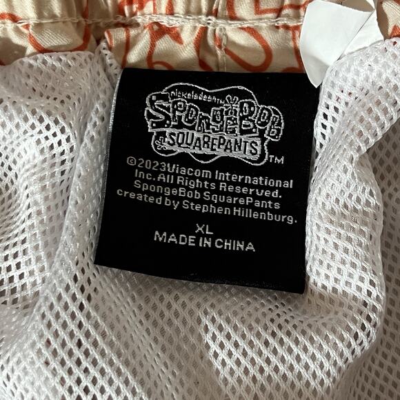 Nickelodeon SpongeBob SquarePants Men's Surf Swim Trunks Shorts Size XL - Picture 6 of 9